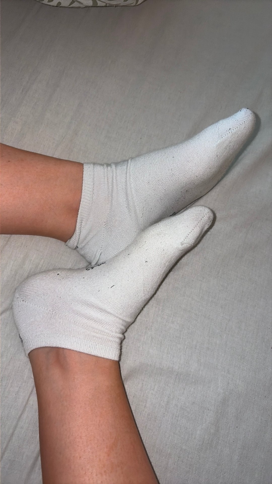 Chaussettes portées, Kleding | Dames, Sokken en Kniesokken, Verzenden, Wit, Maat 35 t/m 38