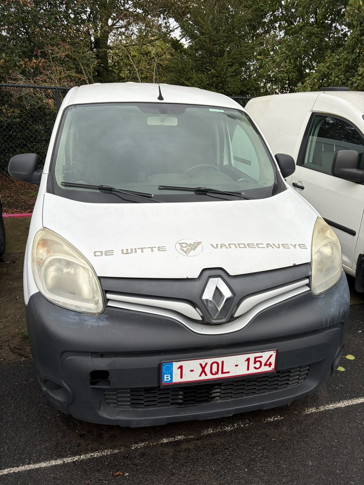 Renault kangoo 1.5dci, Auto's, Stof, Zwart, Wit, Kangoo