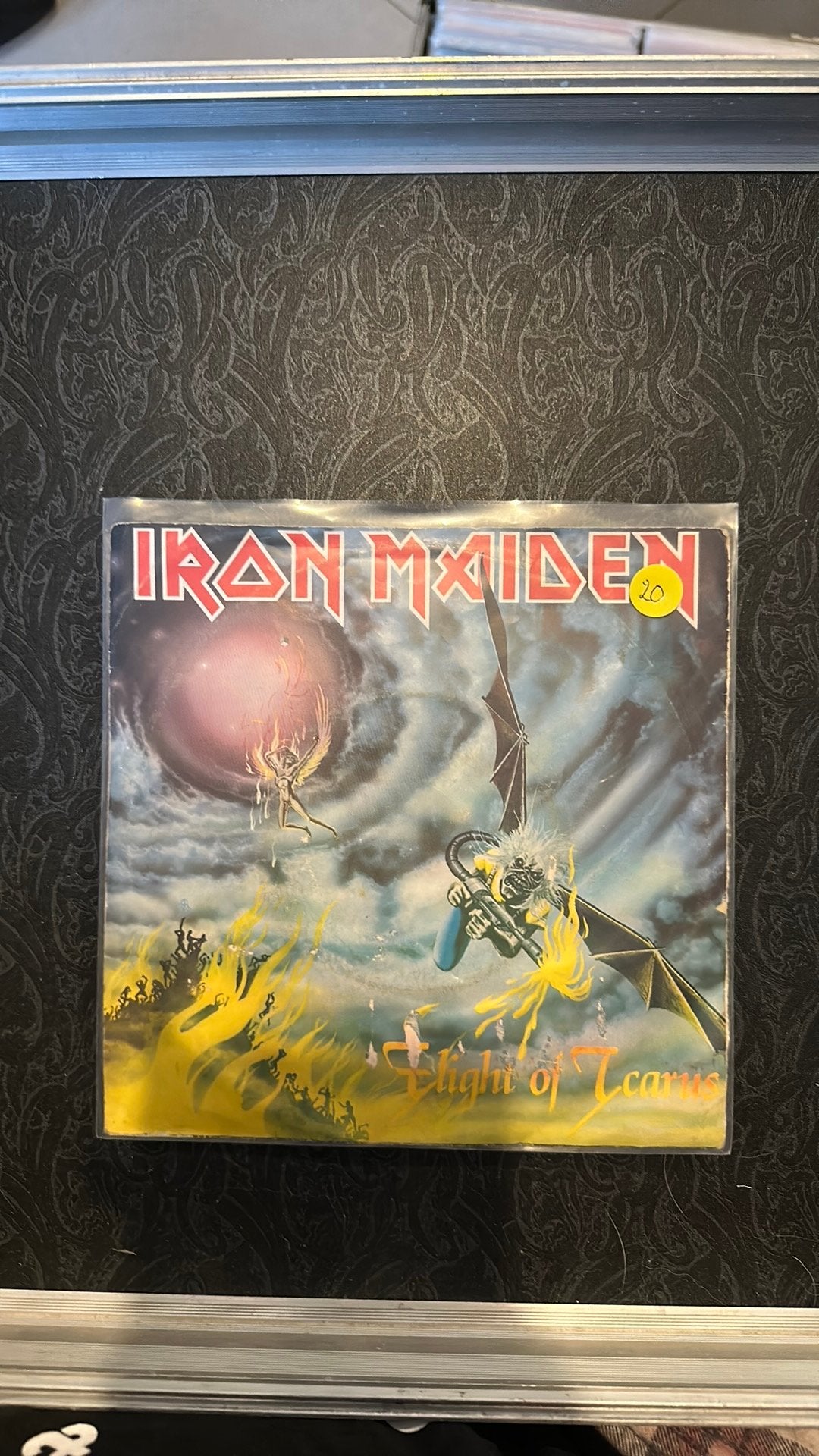 Vinyl single iron maiden, CD & DVD, Vinyles | Hardrock & Metal, Enlèvement, Comme neuf