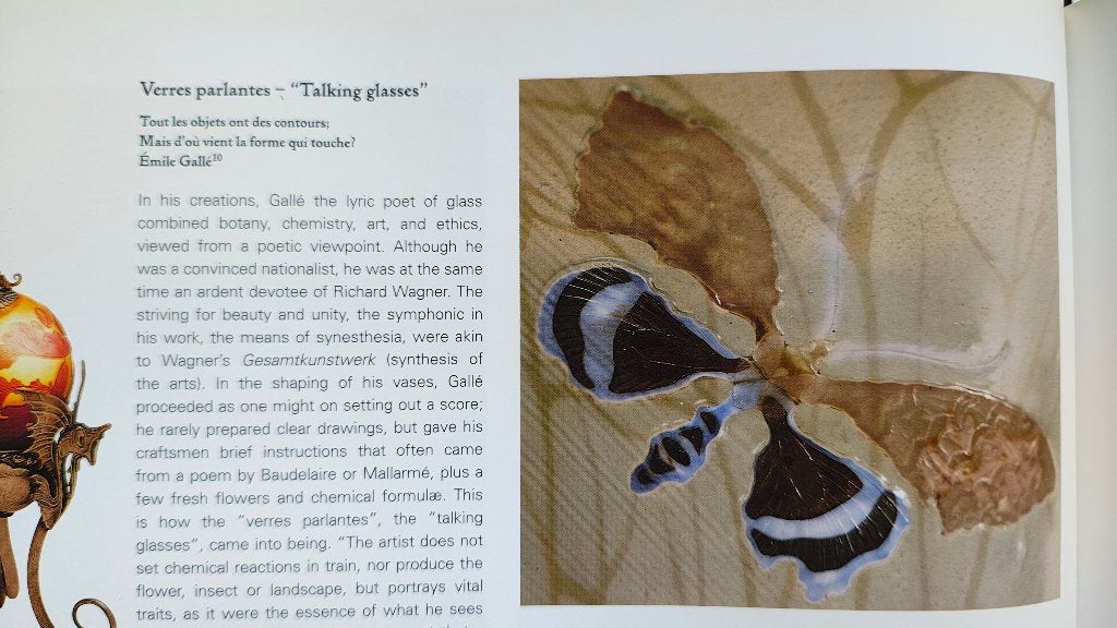 Art  Nouveau Gallé Mucha Daum vase boek engels, Envoi