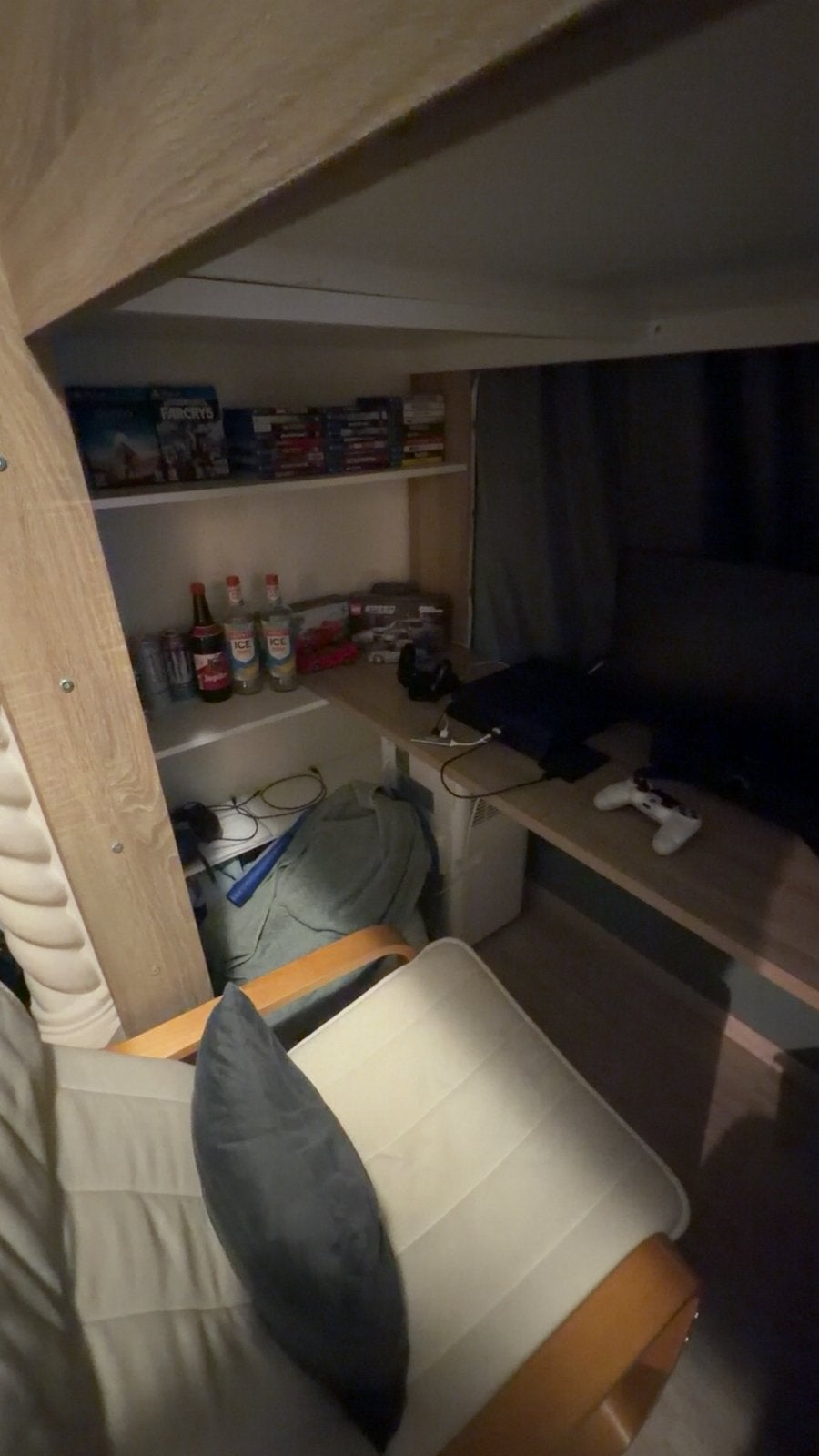 Hoogslaper met matras stoel prijs kan besproken worden, Maison & Meubles, Enlèvement, Comme neuf