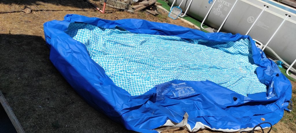 Intex zwembad rond, Ophalen, Gebruikt, Minder dan 80 cm, Rond