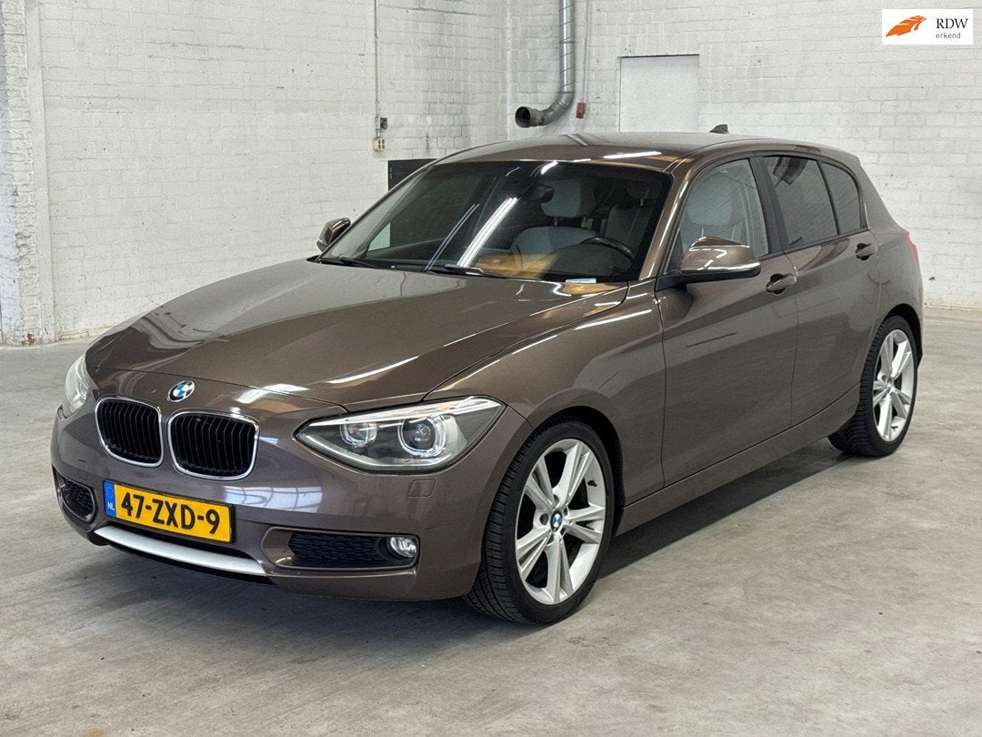 BMW 1-serie 116d EDE Upgrade Edition | Haman Kardon | Naviga, Cuir, Euro 5, Achat, Beige