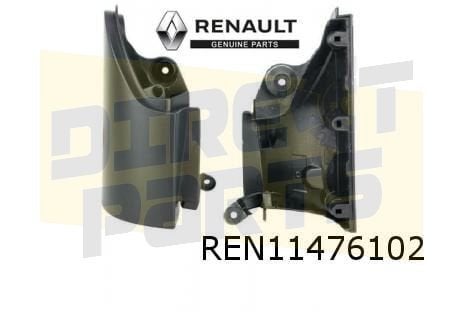 Renault Kangoo achterbumperhoekafdekking Rechts (bij achterk, Neuf, Arrière, Renault, -
