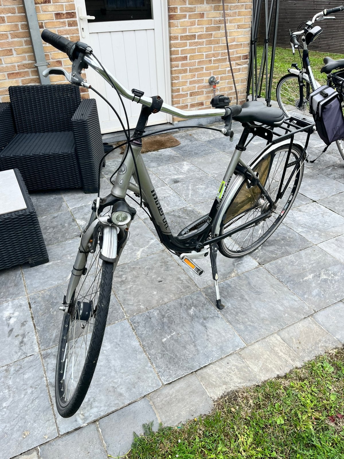 Minerva fiets, Ophalen, Gebruikt