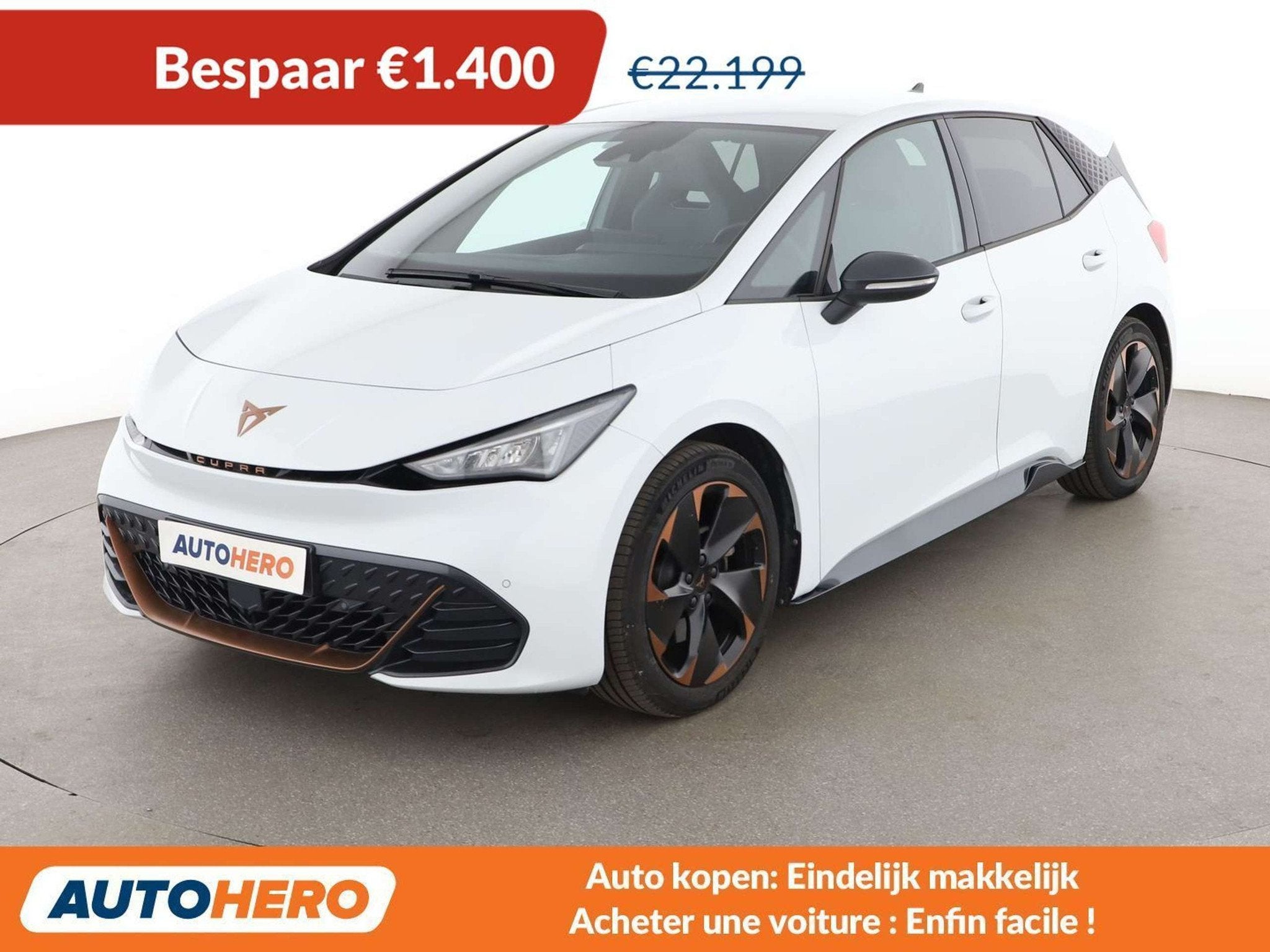 CUPRA Born electric drive 150 kW (bj 2022, automaat), Auto's, Cupra, Automaat, Gebruikt, 1811 kg, Alcantara