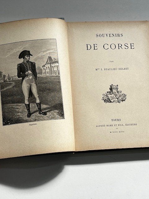 Souvenirs de Corse (1897) Keizer Napoléon Bonaparte Corsica, Boeken, Ophalen of Verzenden