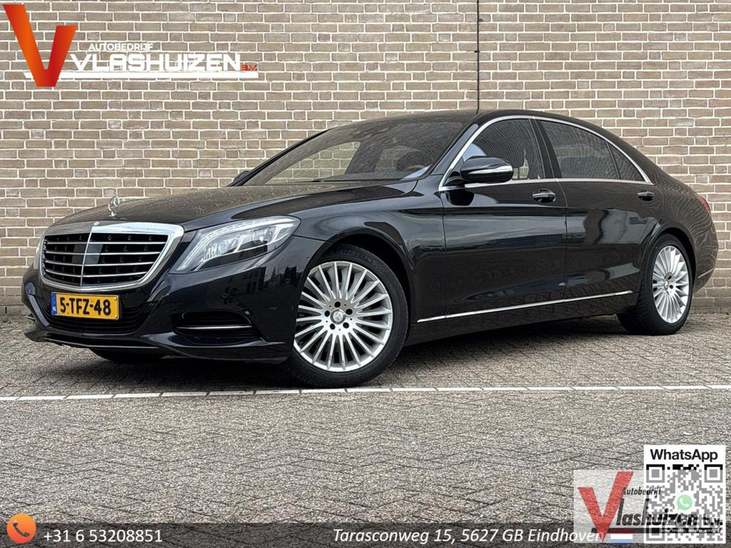 Mercedes-Benz S 350 BlueTEC Lang Prestige Plus | Soft Close, Auto's, Mercedes-Benz, Automaat, Spraakbediening, Zwart, Bedrijf