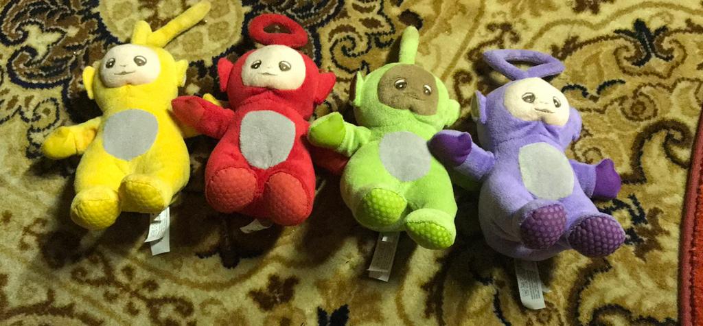 Teletubbies knuffels, Envoi, Comme neuf