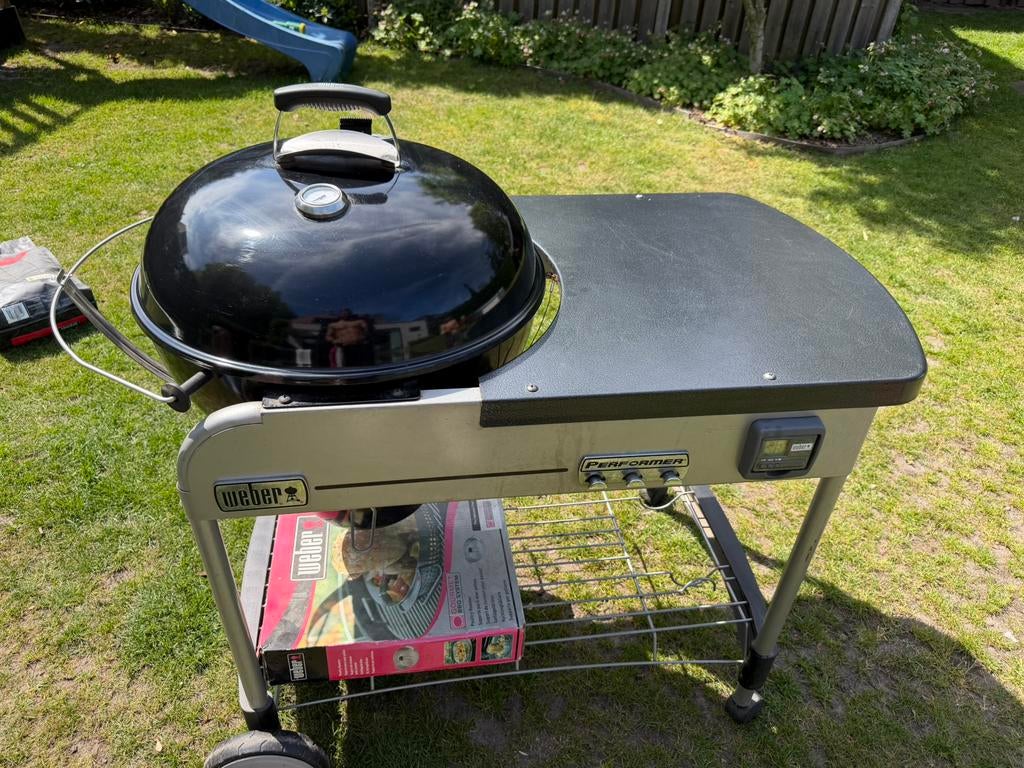 Weber. Houtskool bbq, Tuin en Terras, Ophalen, Gebruikt