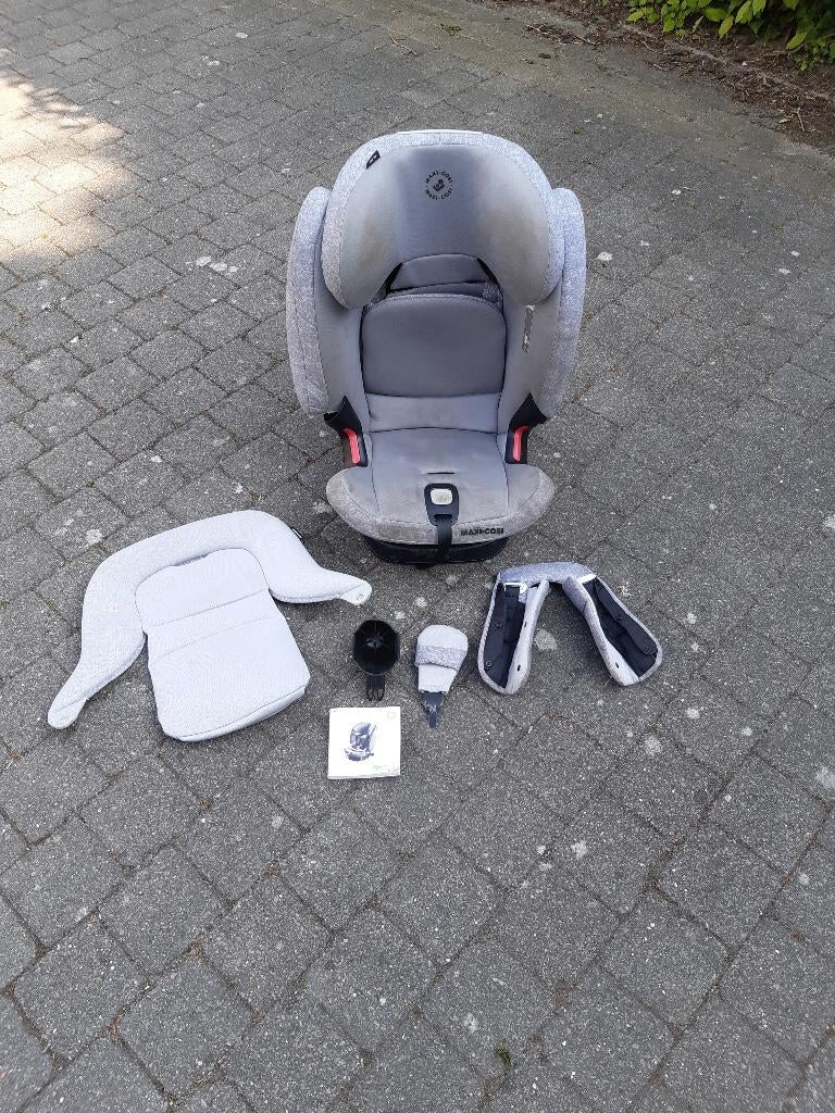 Maxi Cosi Titan Pro Autostoel - Grey - groep 1, 2 en 3, Kinderen en Baby's, Autostoeltjes, Ophalen, Gebruikt, Maxi-Cosi, Autogordel of Isofix
