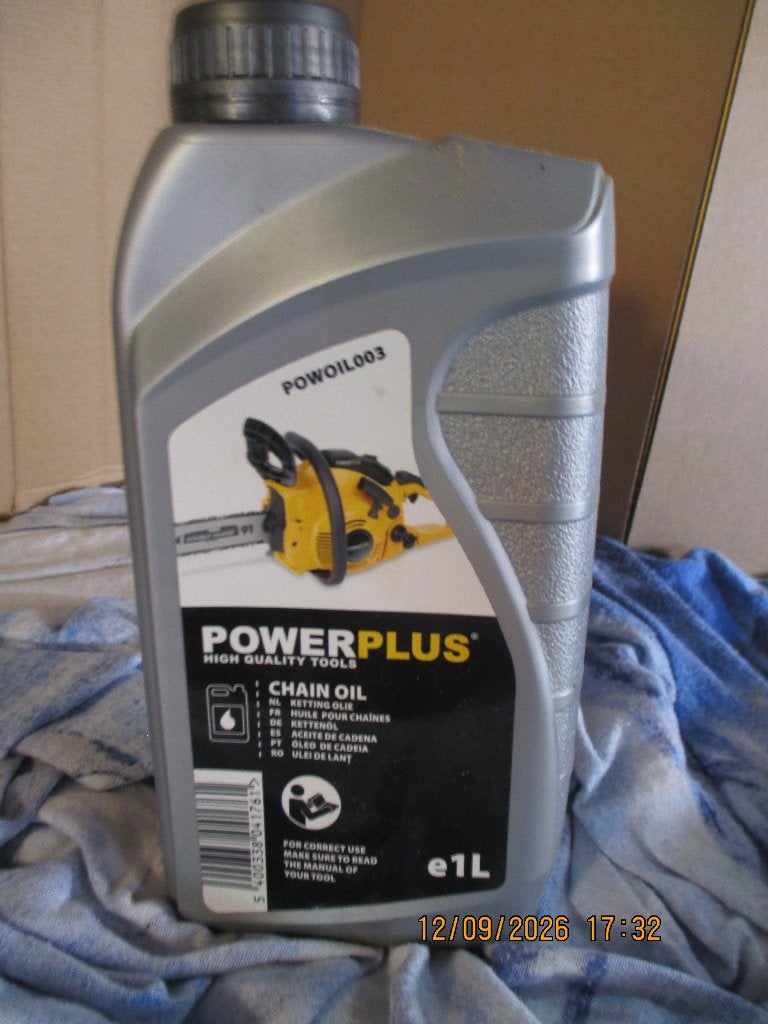 Huile pour tronçonneuse Powerplus PWOil003, Enlèvement ou Envoi, Neuf, Autres types, Powerplus