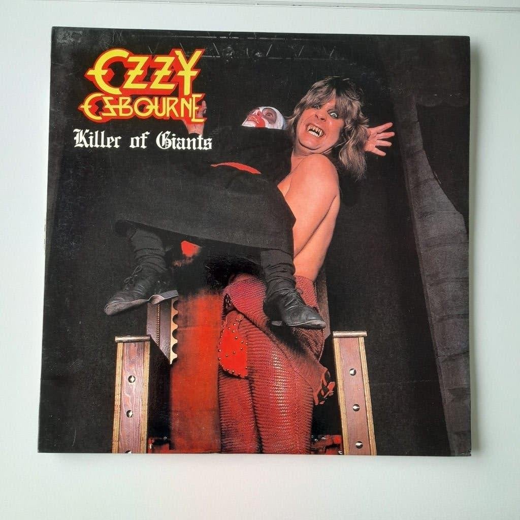 Ozzy Osbourne Killer of giants 2LP live 1986, Cd's en Dvd's, LP, Gebruikt, Hard Rock, Ophalen of Verzenden