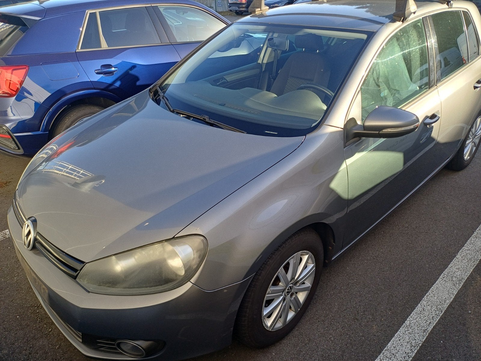 volkswagen golf 6 1600cc TDI  highline  1ste eigenaar, Auto's, Voorwielaandrijving, Stof, Zwart, 4 cilinders