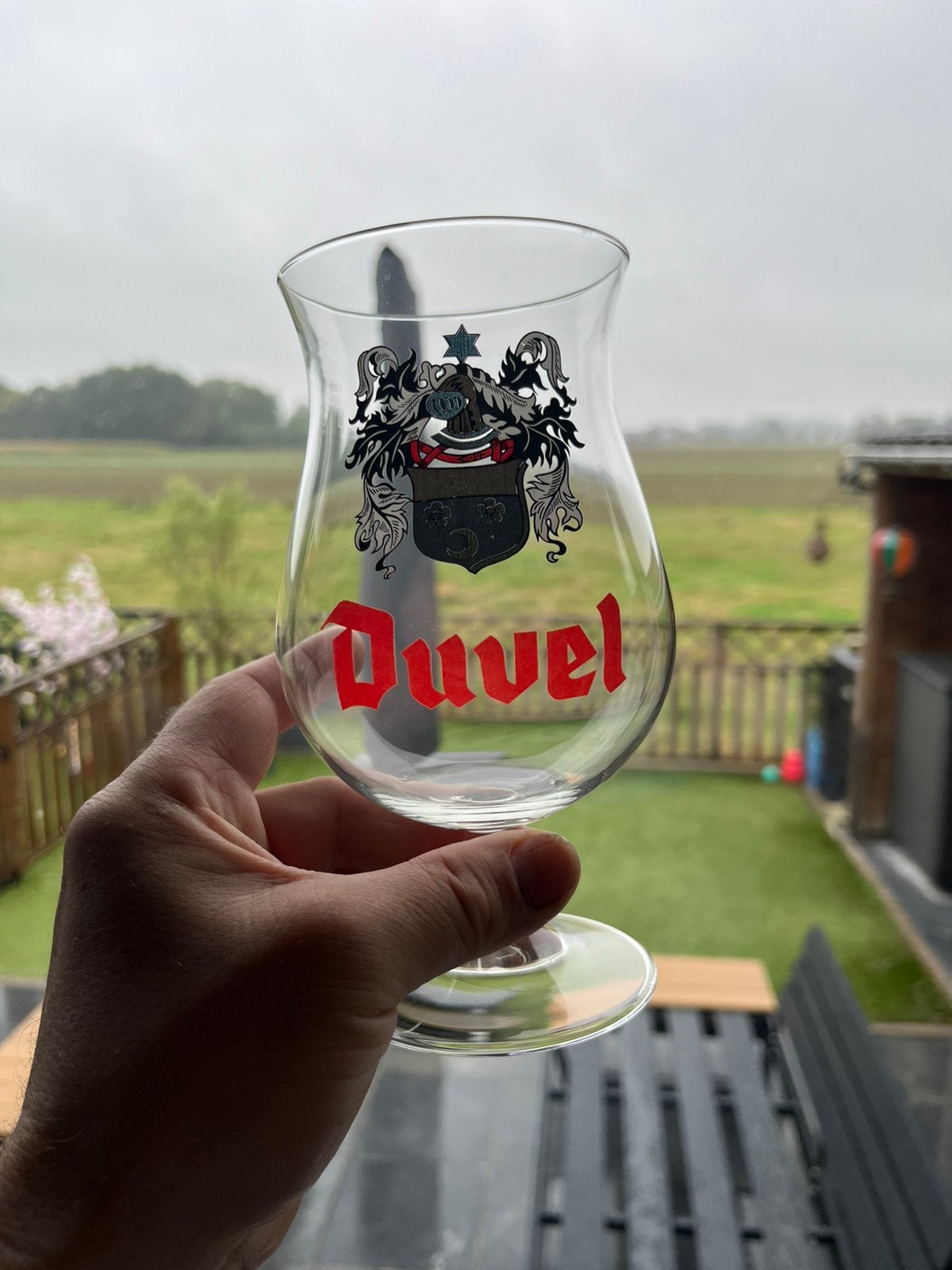 Duvel - oud Ned. Glas (zie omschrijving), Verzamelen, Ophalen of Verzenden