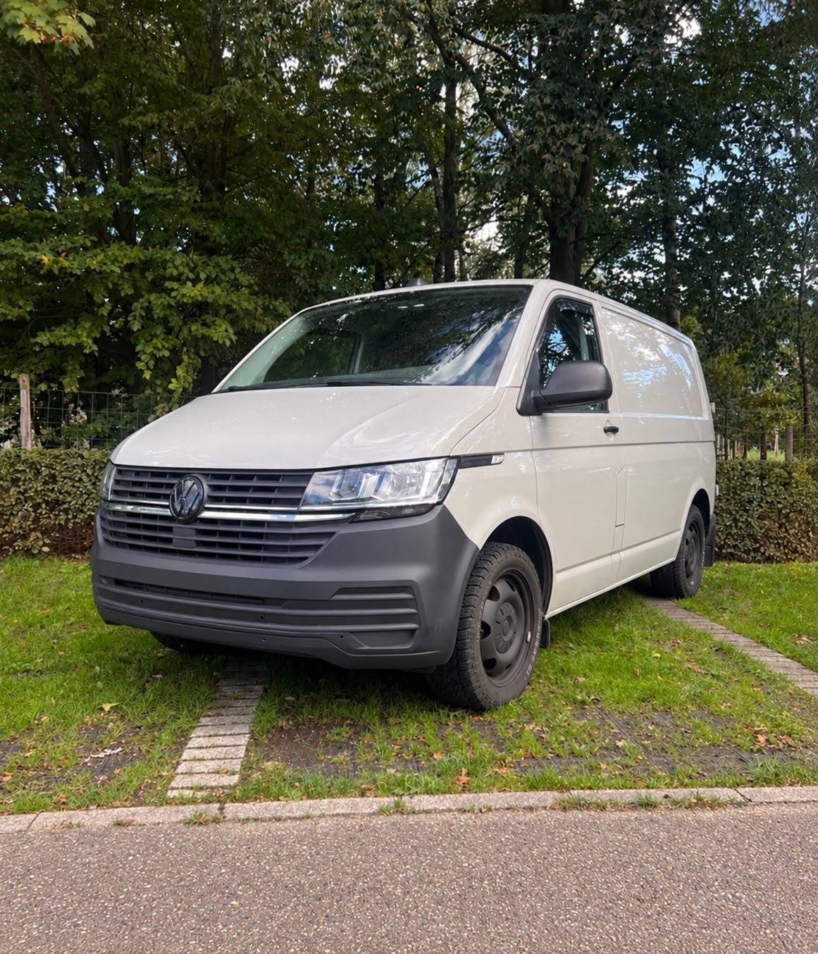 VW Volkswagen transporter T6.1 Ascot Grey, Autos, Cuir, Achat, Euro 6, Boîte manuelle