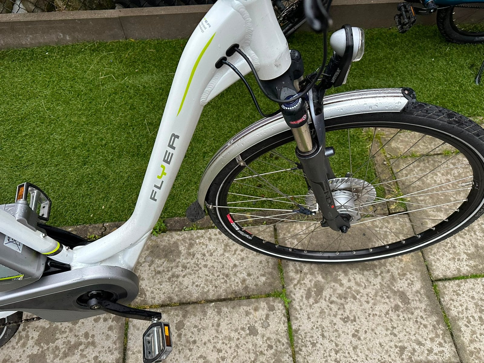 Elektrische damesfiets Flyer, Ophalen, Zo goed als nieuw