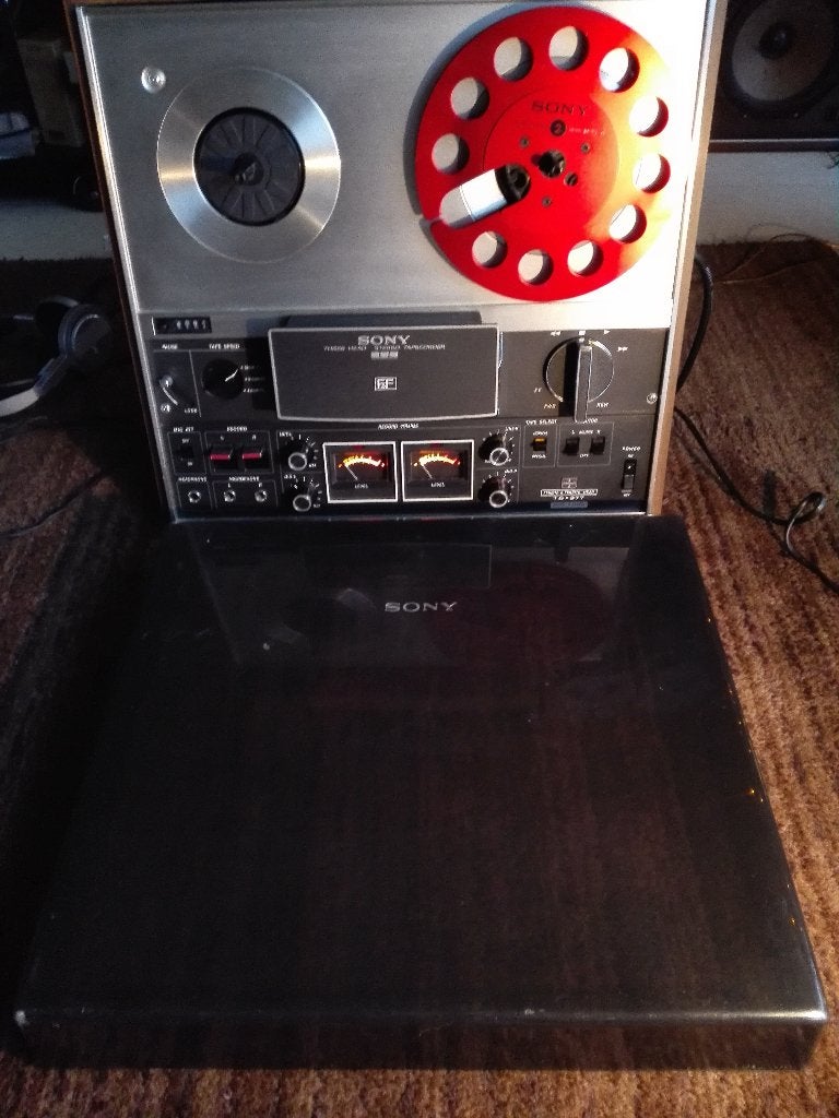 SONY TC-377 in perfecte staat, Ophalen, Bandrecorder, Met stofkap