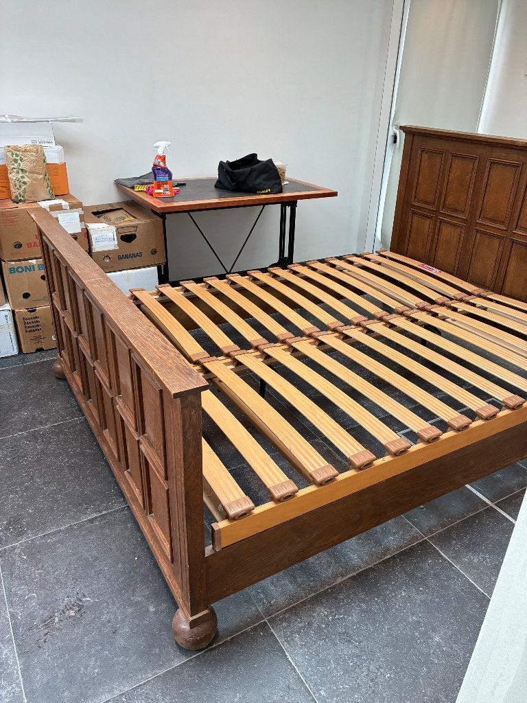 Gratis bed, Huis en Inrichting, Slaapkamer | Bedden, Ophalen, Gebruikt, Tweepersoons, 160 cm