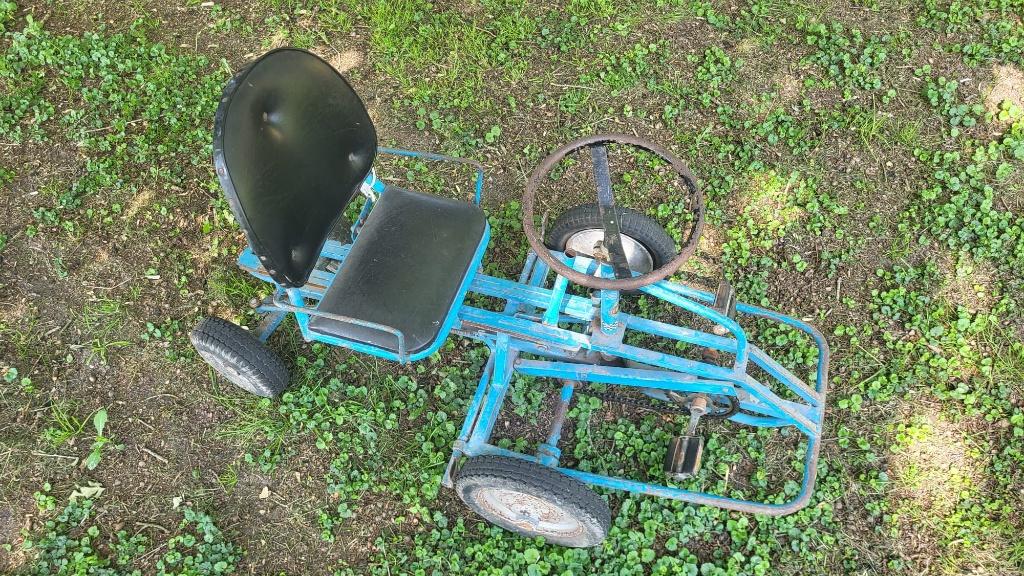 vintage Go cart, Ophalen, Gebruikt, Trapvoertuig