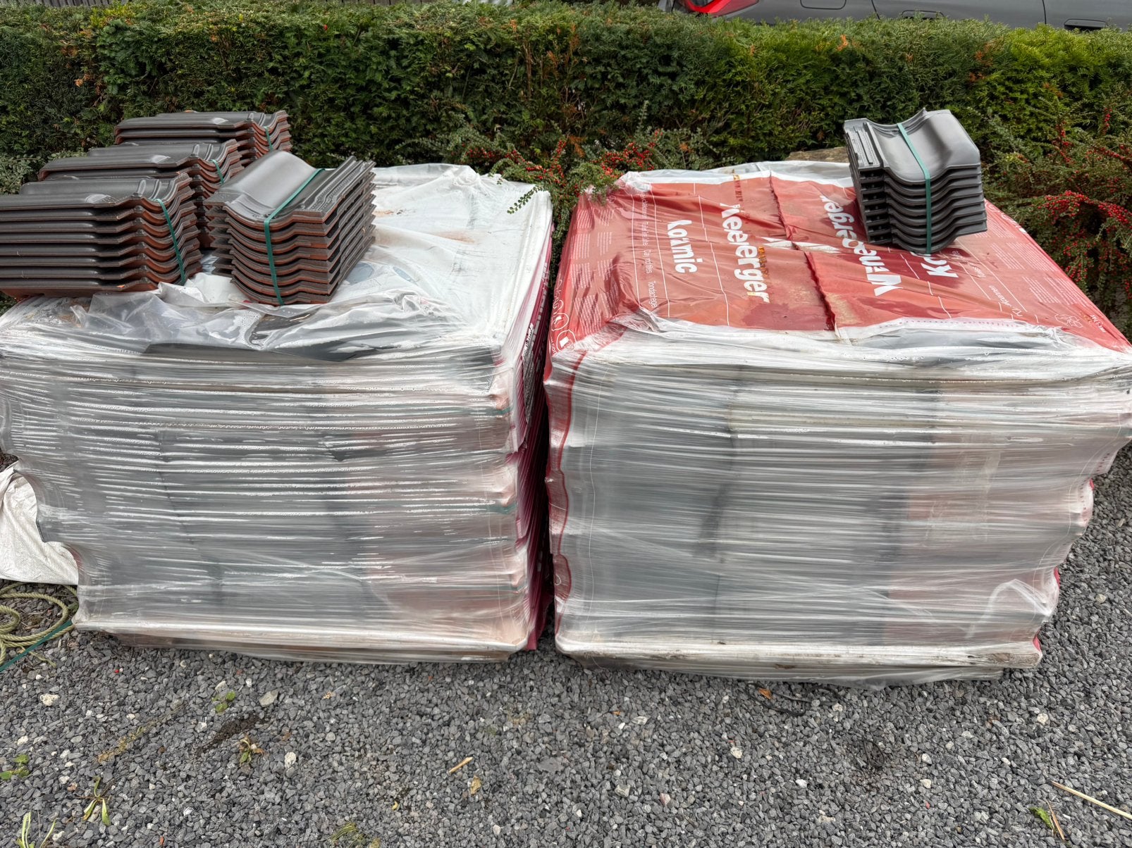 42 m² Nieuwe Vlaamse pan 401 Leikleur mat geglazuurd, Doe-het-zelf en Bouw, Ophalen, Nieuw, 15 m² of meer, Dakpannen