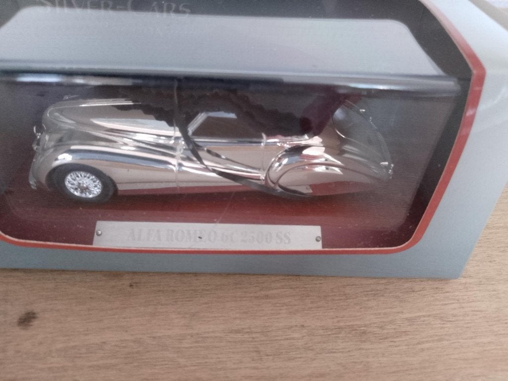 Alfa Romeo 6C 2500 SS van Silver Cars 1/43, Hobby en Vrije tijd, Ophalen of Verzenden, Nieuw, Auto, Overige merken