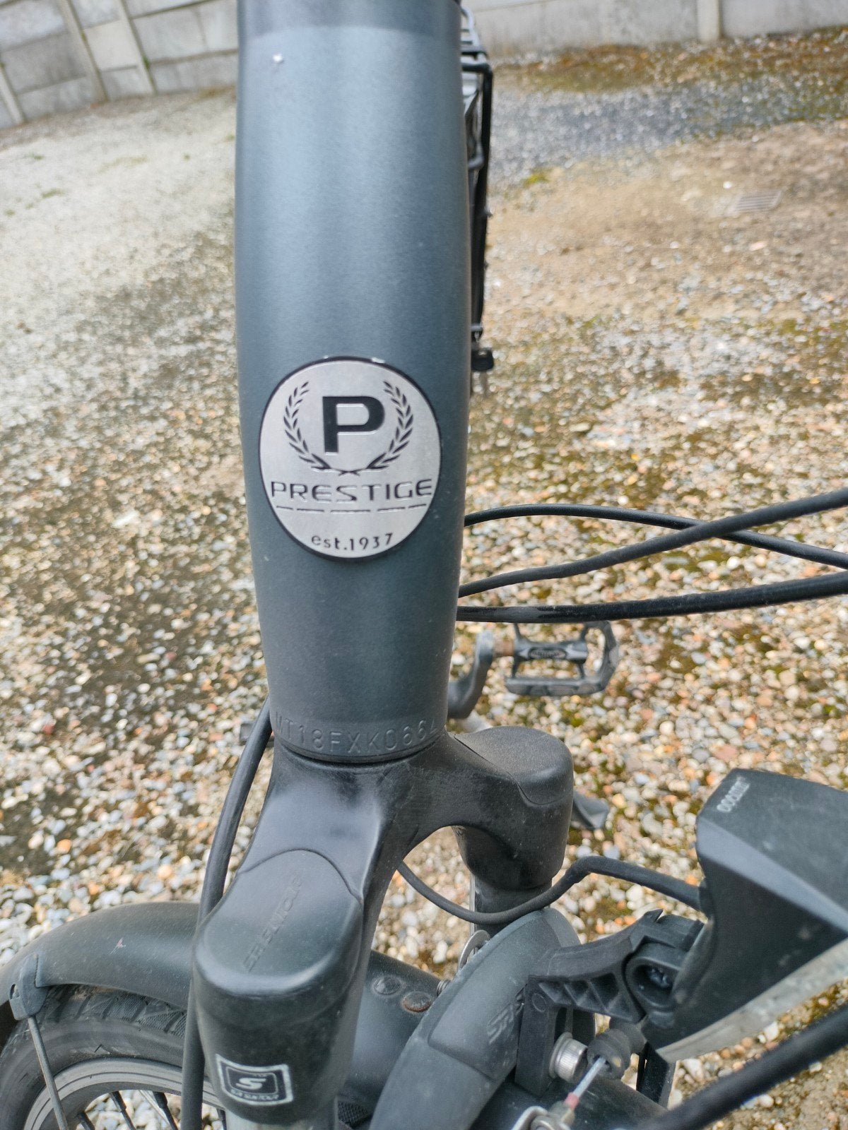 electrische fiets spider prestige, Enlèvement
