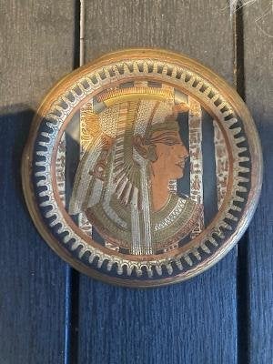 Assiette égyptienne faite à la main., Antiquités & Art, Enlèvement