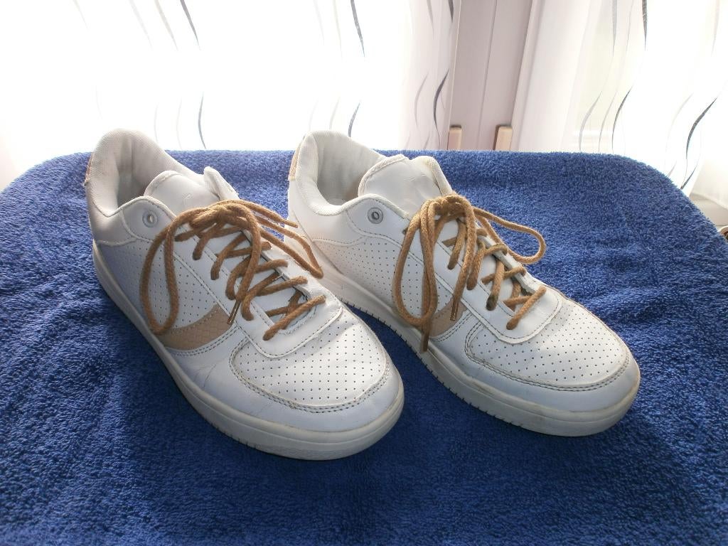 6 PAIRES DE CHAUSSURES P38 -BASKETS ETC.. P 38 EN BON ETAT, Enlèvement ou Envoi, Autres couleurs, Pantoufles, Porté