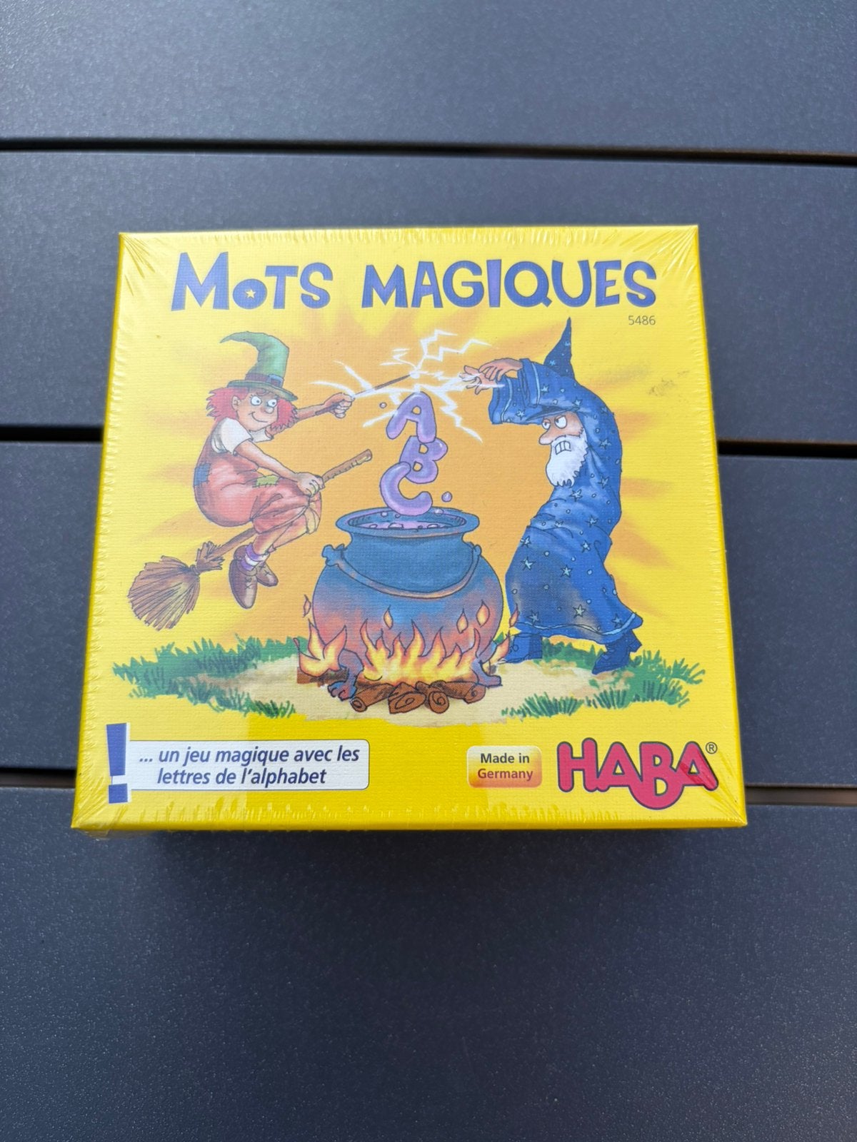 Haba Magic Words - negen - bordspel, Een of twee spelers, Ophalen of Verzenden, Nieuw
