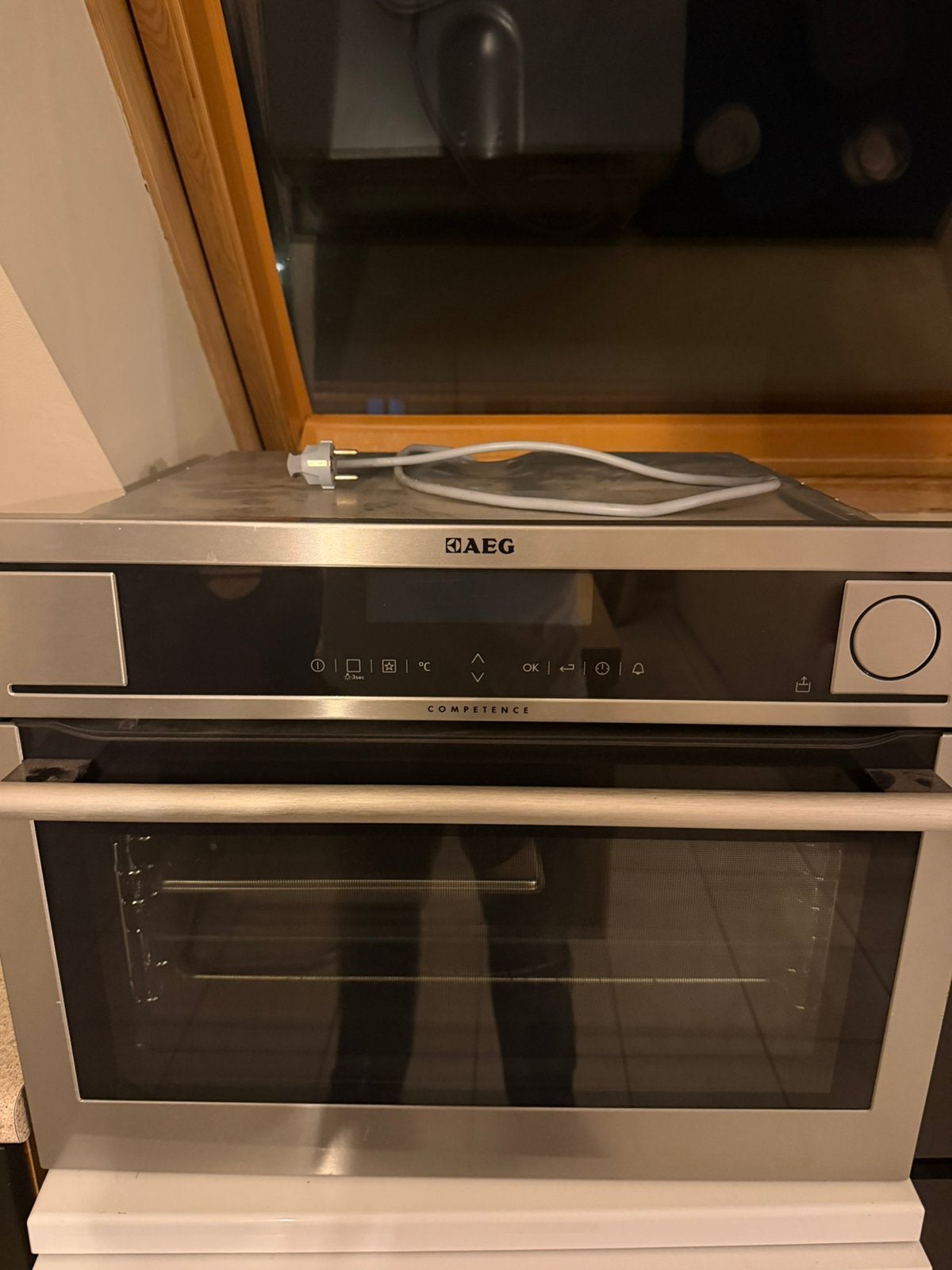 Aeg inbouw stoom oven, Ophalen, 45 tot 50 cm, Oven, AEG
