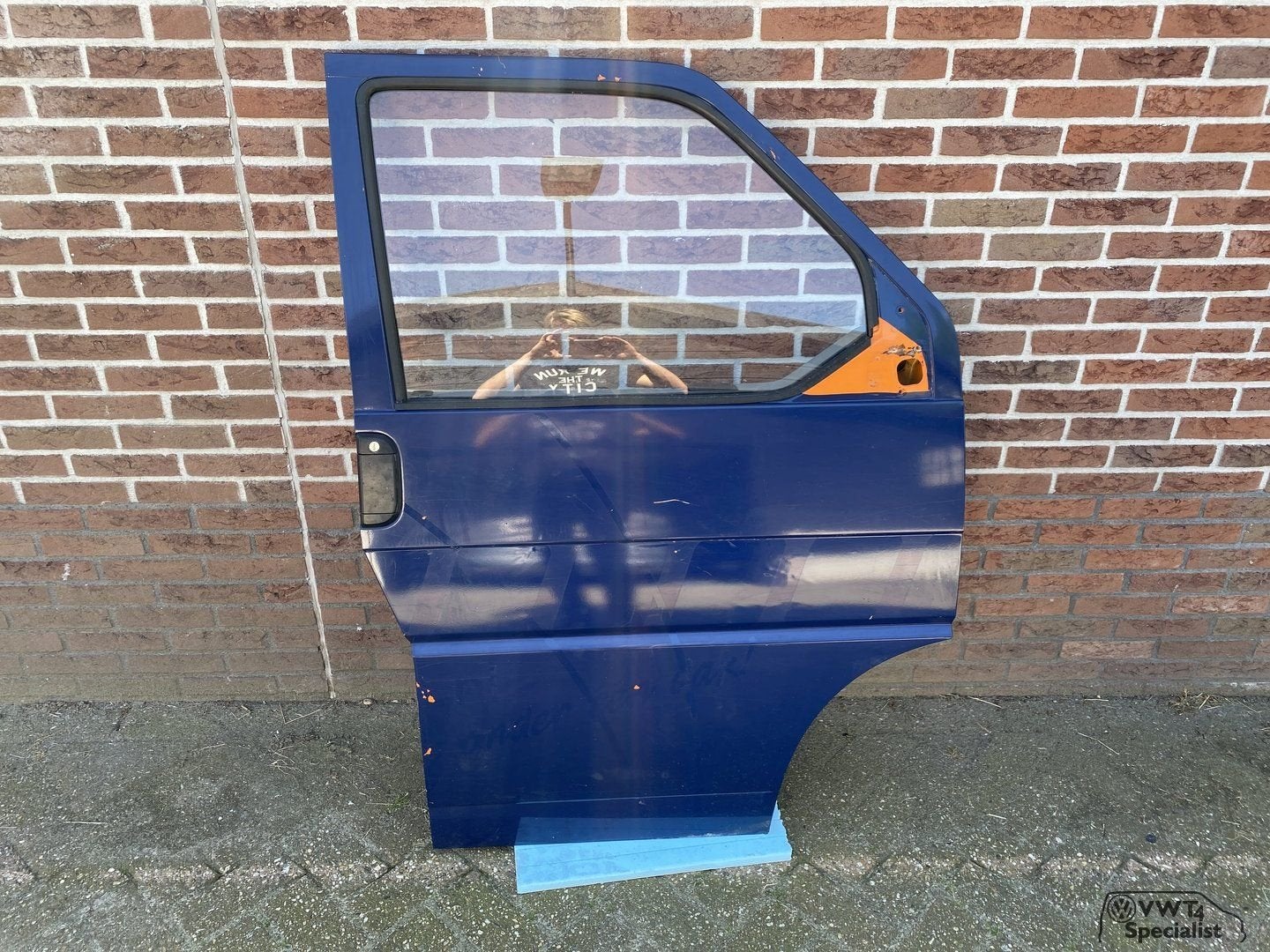 Volkswagen Transporter VW T4 portier deur passagierszijde bl, Auto-onderdelen, Ophalen, Gebruikt, -, -