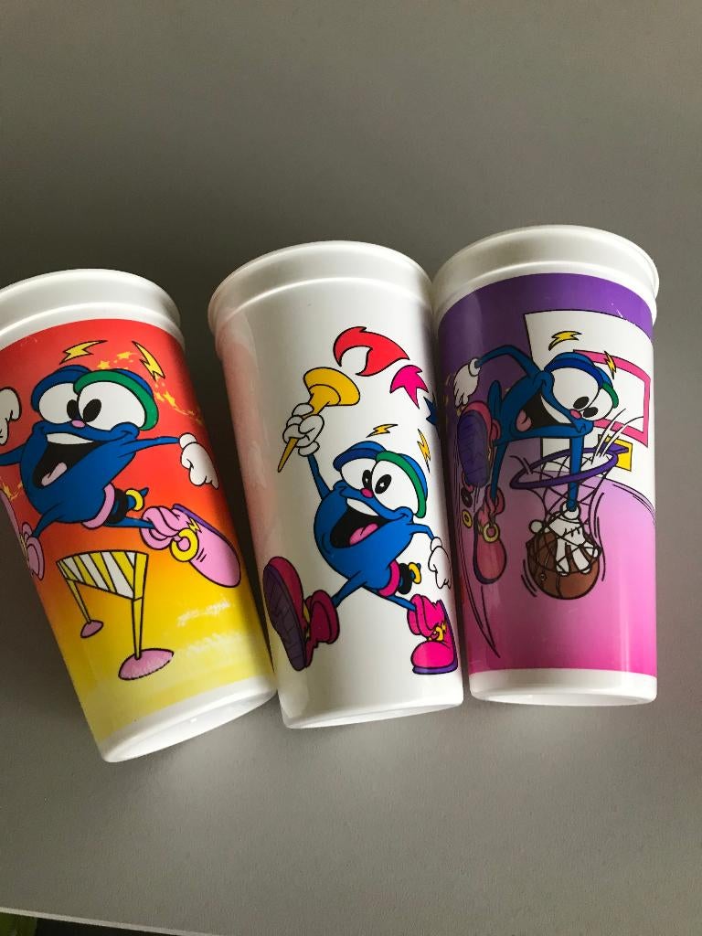 McDonalds bekers Olympische spelen 1996  3st, Postzegels en Munten, Ophalen, Olympische Spelen