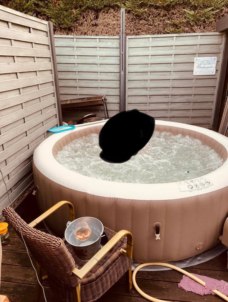 Intex Pure Spa jacuzzi 6 pers., Ophalen, Gebruikt, Filter, Opblaasbaar