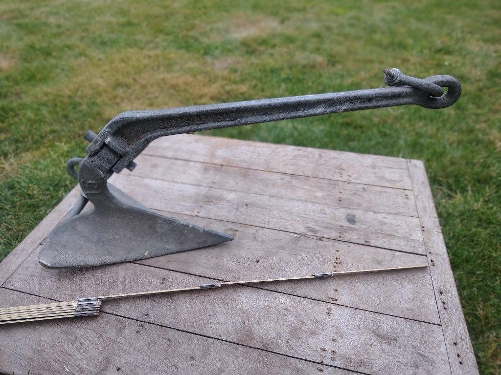 Ploegschaar anker Delta anker 15lb, Ophalen, Gebruikt, Ankeren en Afmeren, Zeilboot of Motorboot