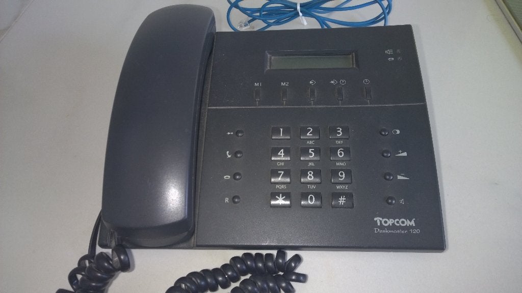 Topcom Deskmaster 120 - vaste telefoon, Ophalen of Verzenden, Zo goed als nieuw