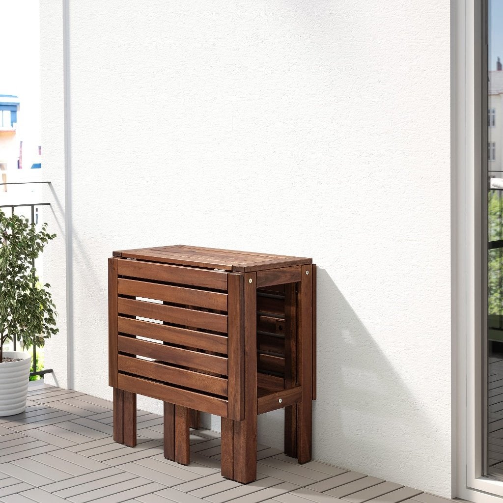 Table pliante en bois, Enlèvement, Utilisé, Rectangulaire, Bois