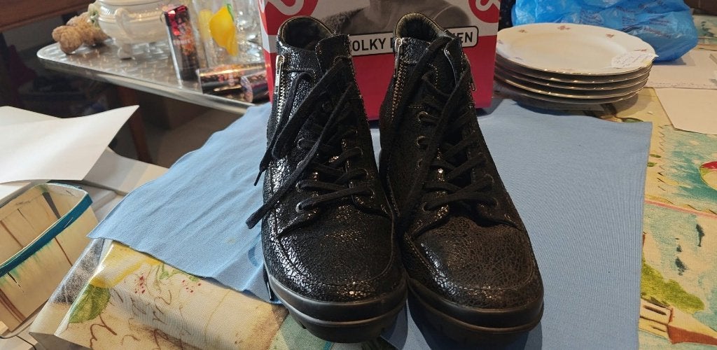laarsjes wandelschoenen dames maat 40 zwart, ANDERE, Zwart, Zo goed als nieuw, Wandelschoenen