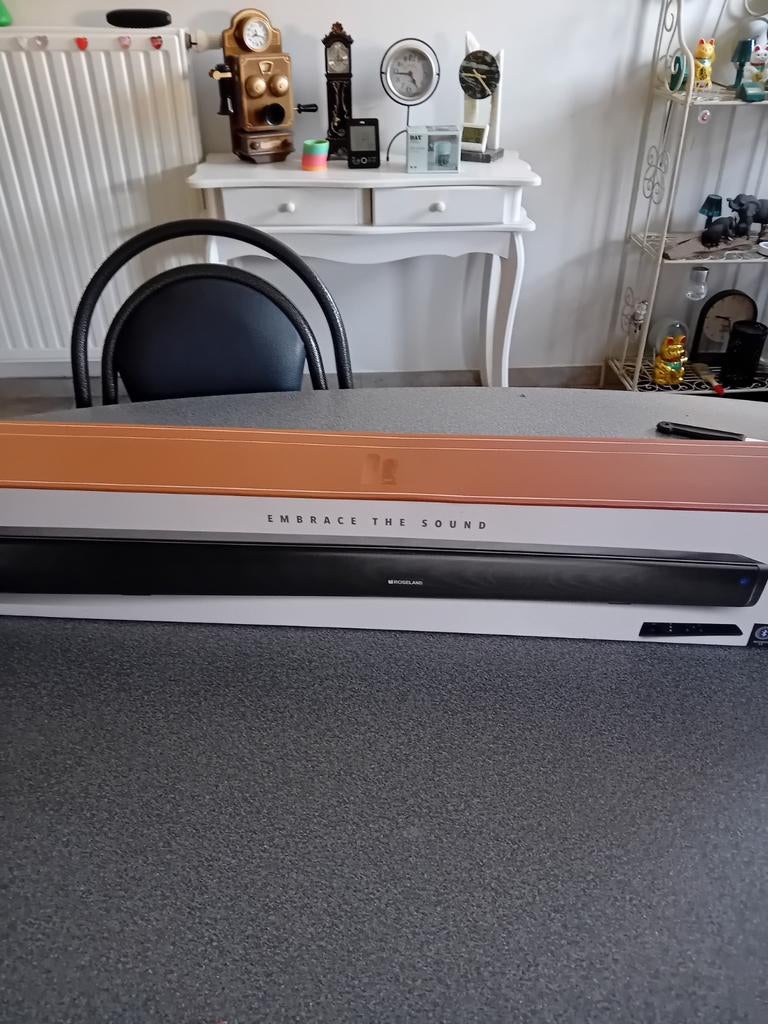 Nieuwe soundbar, Enlèvement