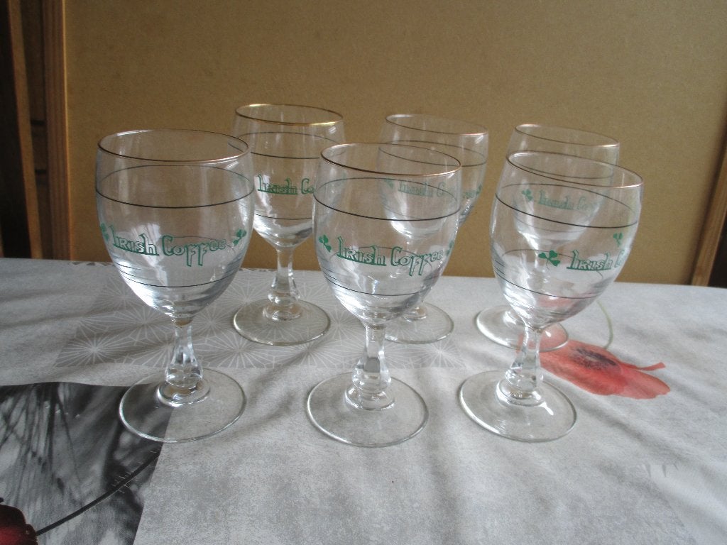 irish coffee glazen, Ophalen of Verzenden, Zo goed als nieuw, Overige typen