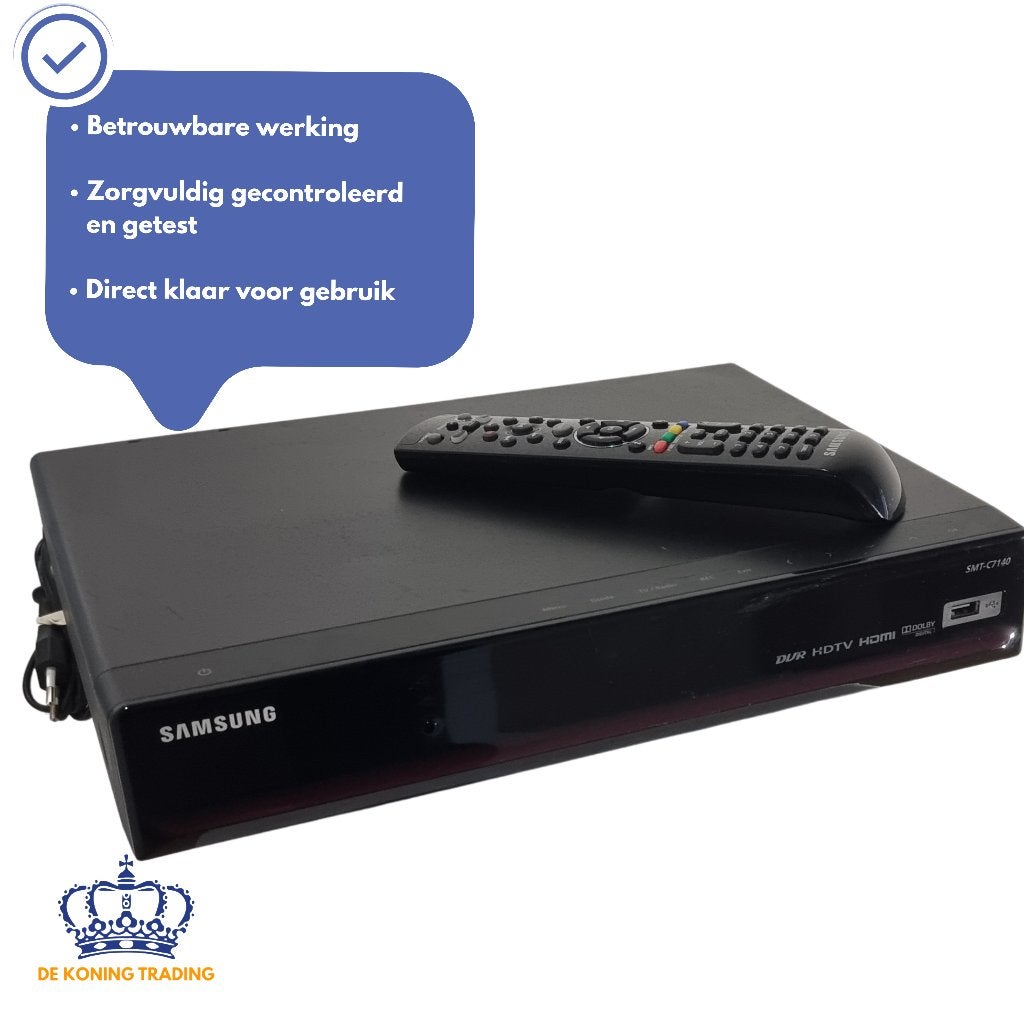 Samsung SMT-C7140 | Decoder | Humax | Harde Schijf 320 GB, Verzenden, Gebruikt, Harddiskrecorder
