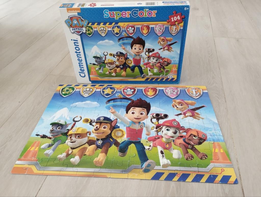 Puzzel Paw Patrol - 104 stukken, Enlèvement, Plus de 50 pièces, 6 ans ou plus