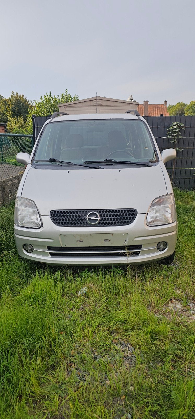 opel agila 1.2 benzine bwj 2001, Autos, Argent ou Gris, Achat, Boîte manuelle, 5 portes