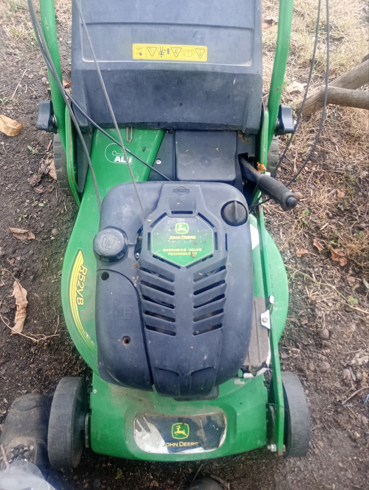 John Deere grasmaaier te koop, Enlèvement