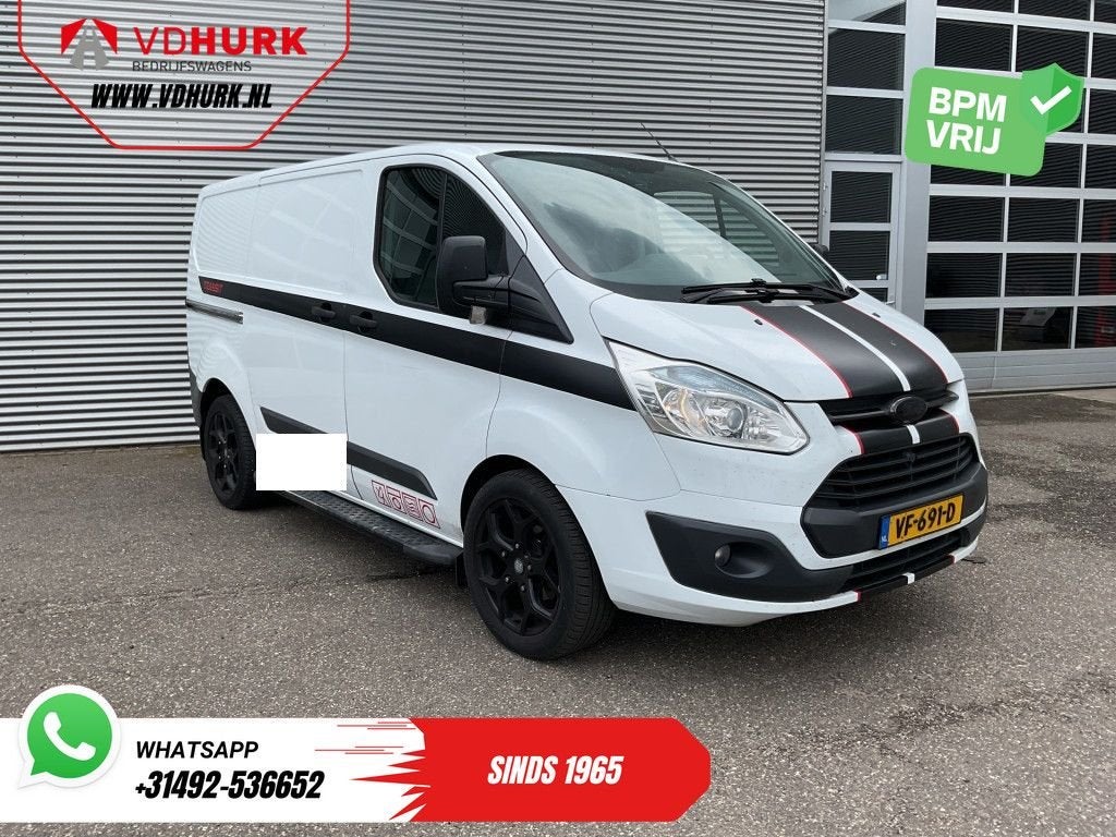 Ford Transit Custom 2.2 TDCI Trend EXPORT Airco/ Camera/ Cru, Auto's, Electronic Stability Program (ESP), Wit, 178 g/km, Bedrijf