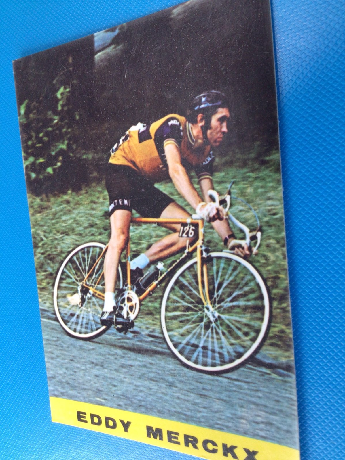 Wielerkaart team molteni eddy merckx, Enlèvement ou Envoi, Comme neuf