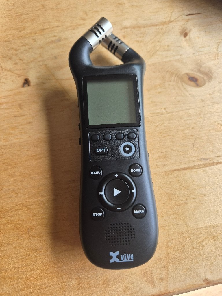 Xvive XV1-R audio recorder, Ophalen, Bandrecorder