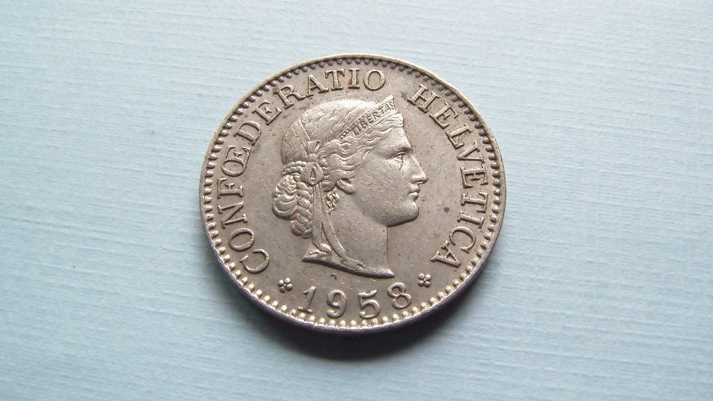 suisse 10 rappen 1958 B, Enlèvement