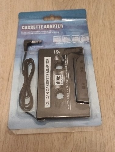 Adaptateur cassette audio jack 3,5 mm pour autoradio – neuf, Enlèvement, Neuf