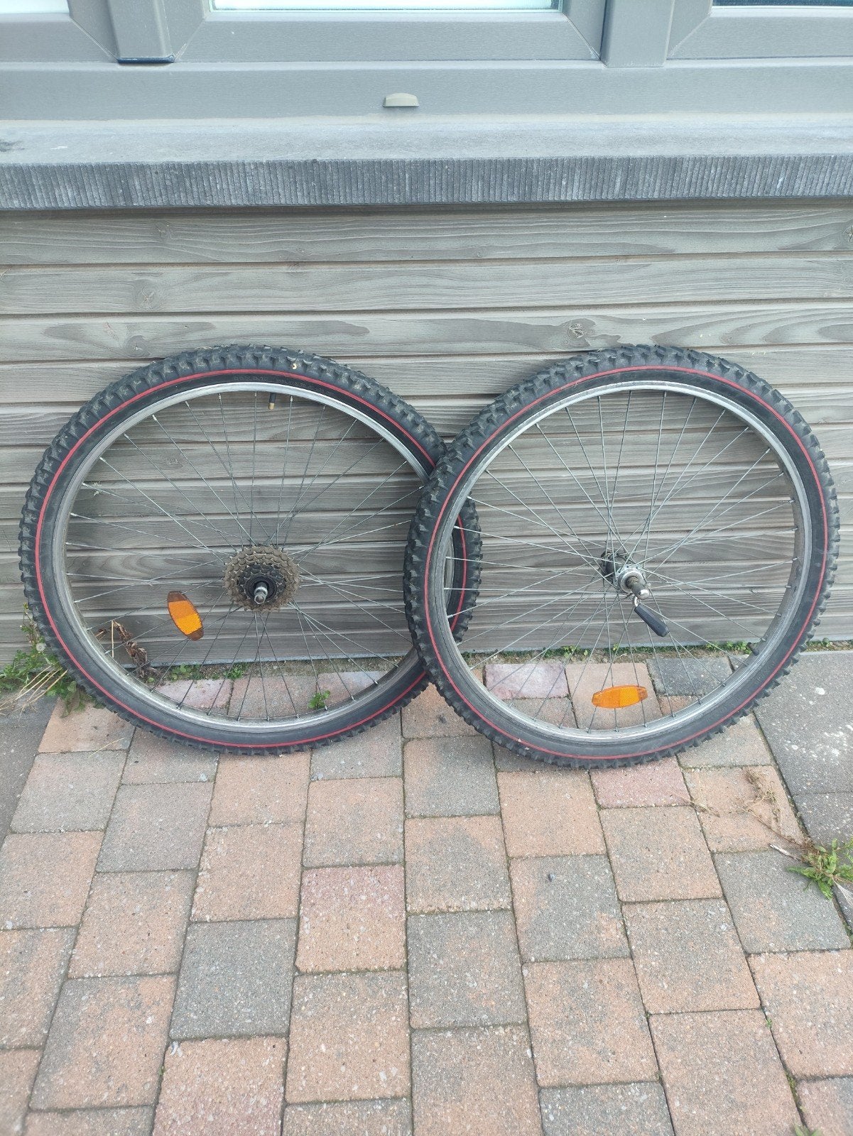 paire de roues vtt 26", Enlèvement ou Envoi, Utilisé, Roue
